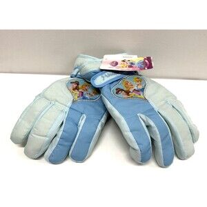 Disney Princess Girl  Winter  snow blue gloves